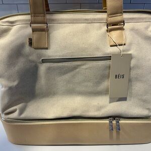 Beis weekend bag - beige - brand new